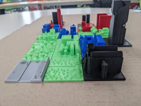 3D printed city