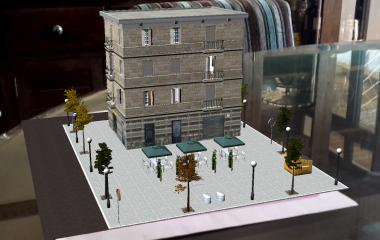 Augmented Reality 3D Building
