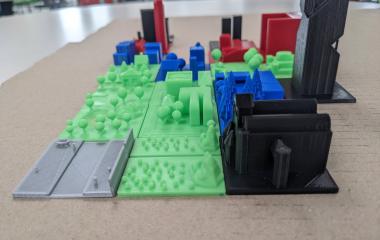 3D printed city